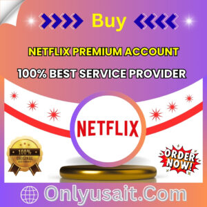 buy netflix premium account